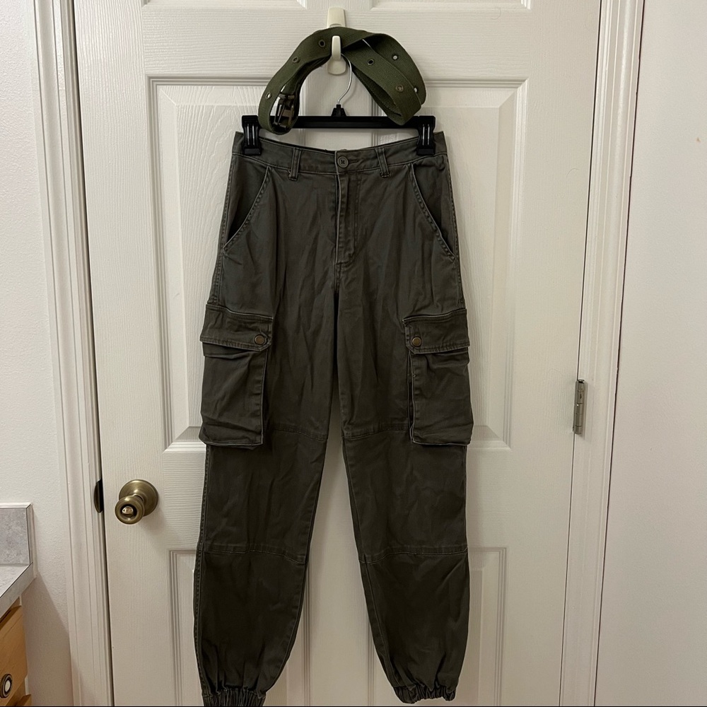 Green Cargo Pants